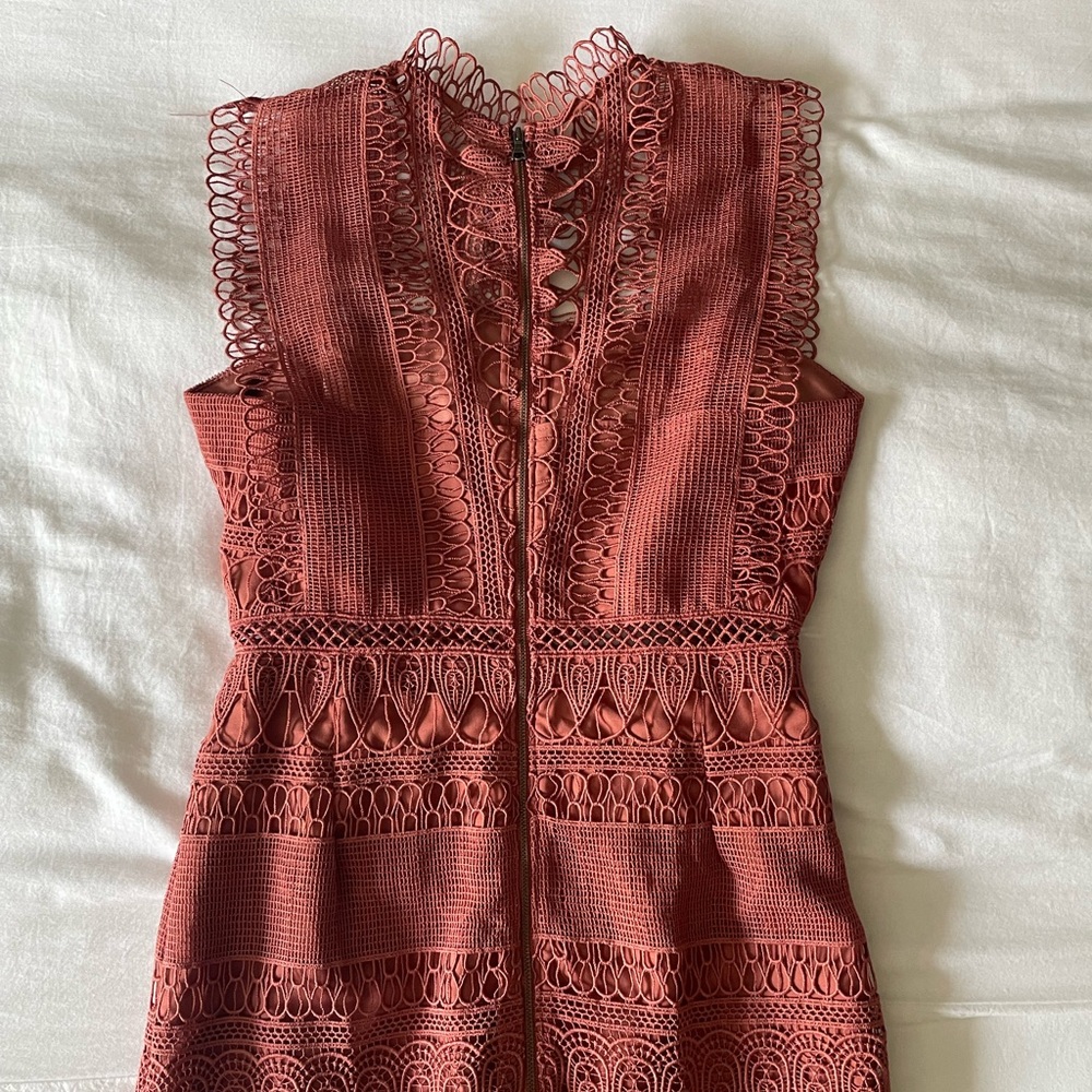 Crochet Style Dress